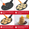 Herzberg HG-CP267SML: 26cm Marble Coated Pancake & Crepe Pan - 7 Smiley Emoji