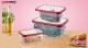 Caja de conservación, contenedor de alimentos, caja de alimentos, contenedor de vidrio para alimentos, contenedor de alimentos sellable