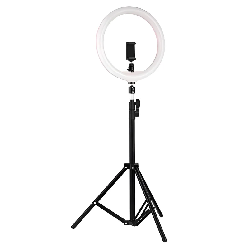 Grundig ED-49865: 2-in-1 Selfie Ring Light 360° Rotating Tripod