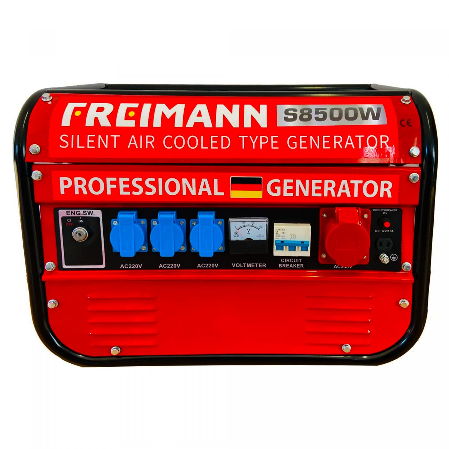 Freimann FM-S8500W: Generador de Gasolina Profesional Refrigerado por Aire