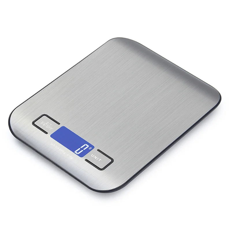 Herzberg HG-04135: Báscula de Cocina Digital Electrónica - 5kg/1g