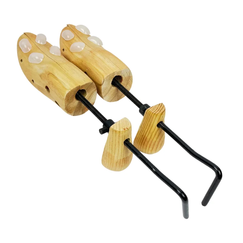 Herzberg HG-03787: 2 Way-Wooden Adjustable Shoe Stretcher & Expander - Men