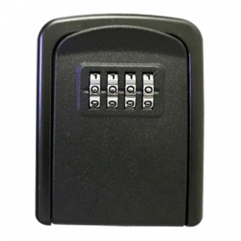 Herzberg HG-03800: New Smart Waterproof Keyless Safety Box - Black