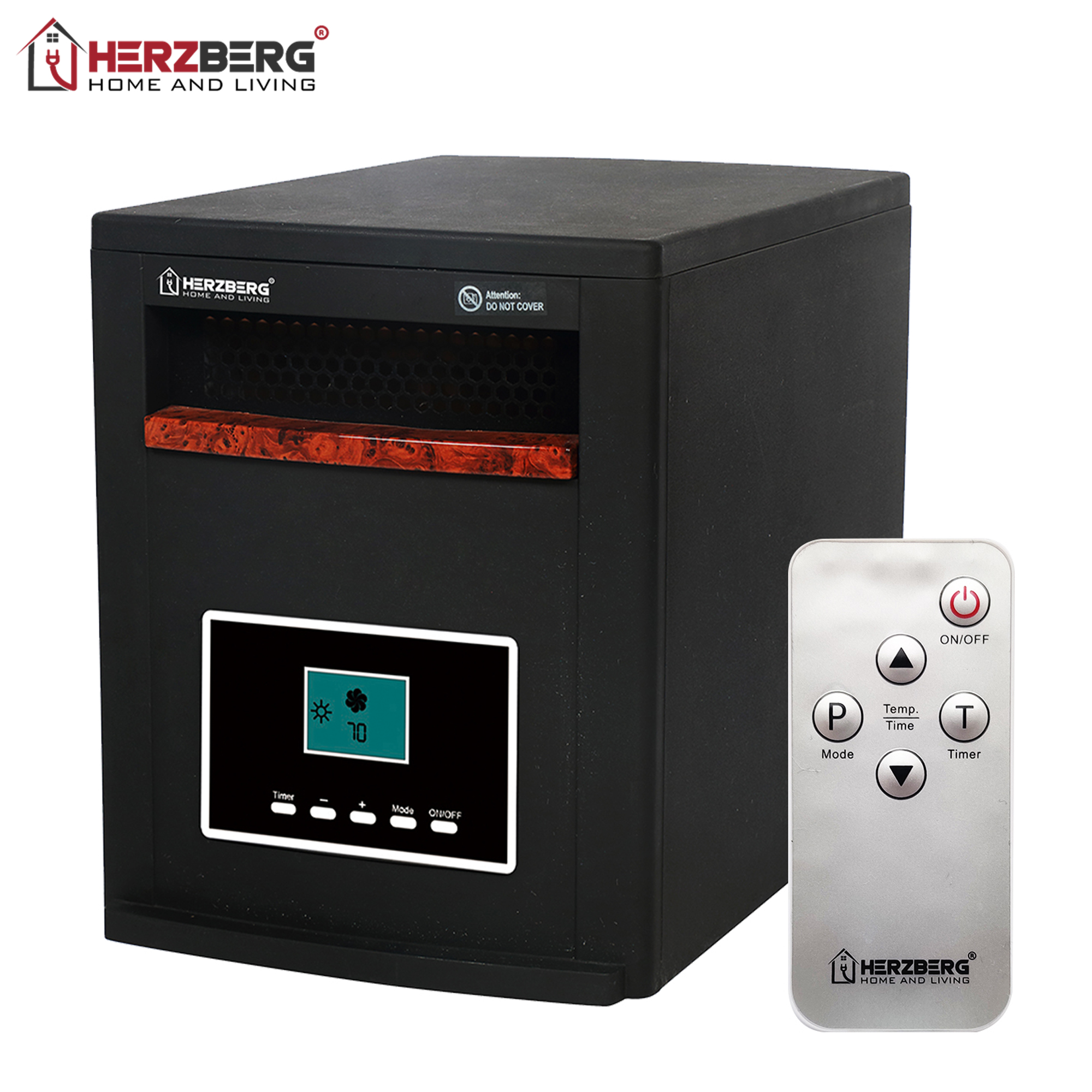 Herzberg HG-8073: Cabinet Quarts Infrared Heater