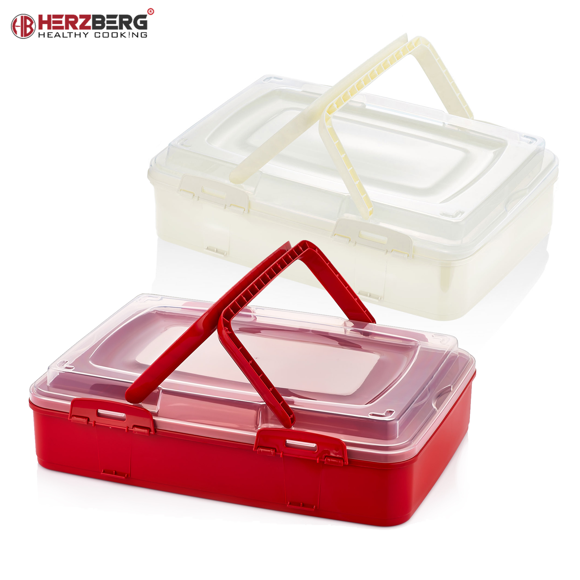 Herzberg Single-Tier Takeaway Pastry Carrying Box