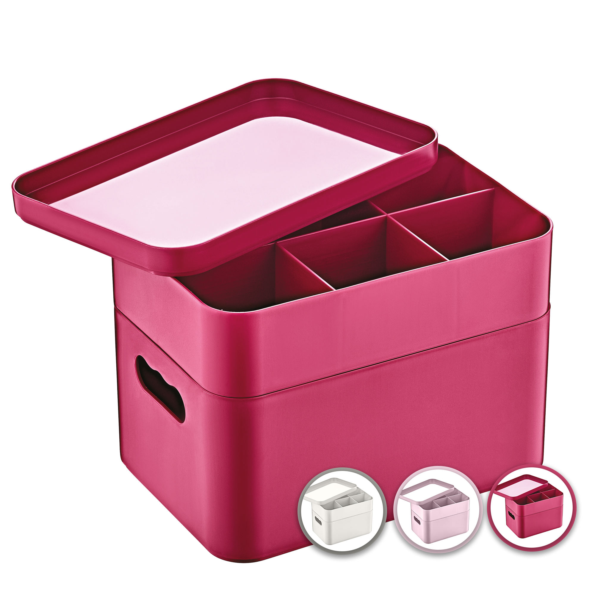 Herzberg HG-OKY676: 2 Layer Multipurpose Organizer Box