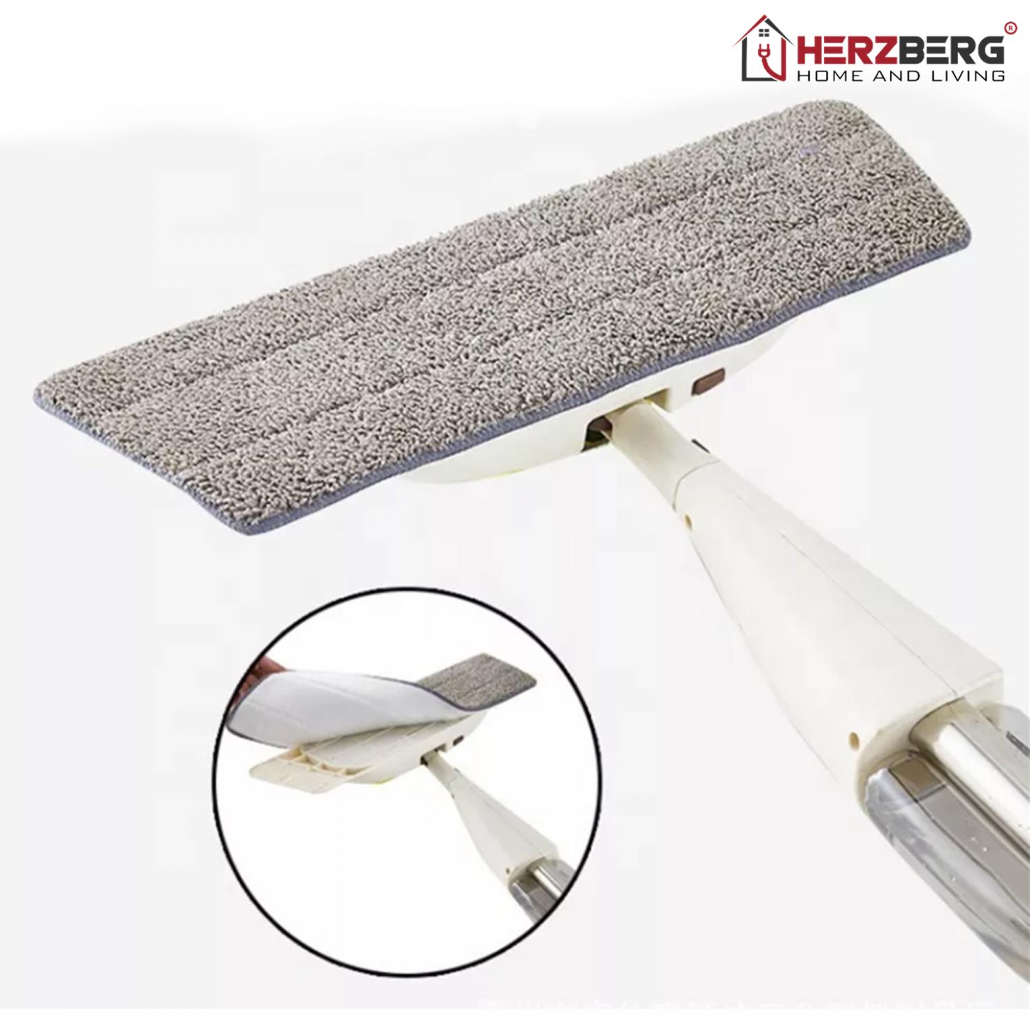 Herzberg HG-8115: Balai à franges avec pulvérisation d'eau