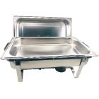 Herzberg HG-8022-1: 9 Quart Stainless Steel Chafing Dish - 1 Container