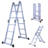 Herzberg HG-5002: Multi-Orientation  Aluminum Folding Ladder